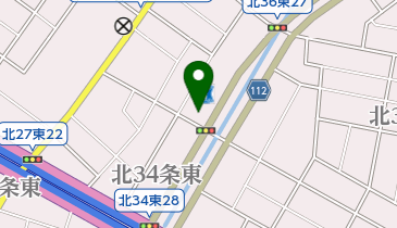 ローソン 札幌北35条東店の地図画像