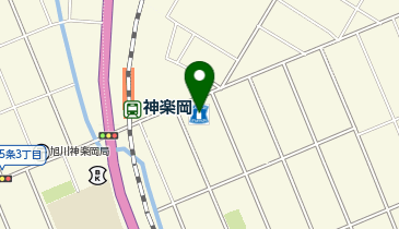 ローソン 旭川神楽岡12条店の地図画像