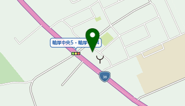 ローソン 北広島輪厚中央店の地図画像