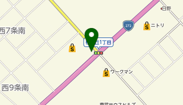 ローソン 中標津バイパス店の地図画像