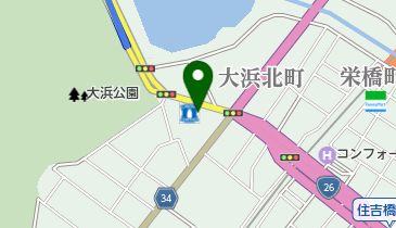 ローソン 堺大浜店の地図画像