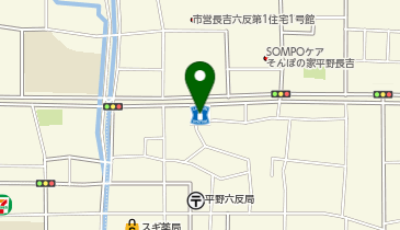 ローソン 長吉六反二丁目店の地図画像