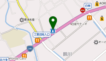 ローソン 伊勢原白根店の地図画像