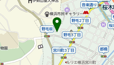 ローソン 野毛坂店の地図画像
