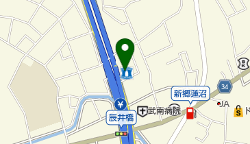 ローソン 川口新郷店の地図画像