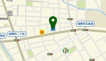 ローソン 前橋城東町二丁目店の地図画像