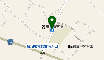 ローソン 甲州勝沼店の地図画像