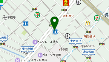 ローソン 福岡下川端町店の地図画像