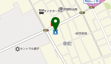 ローソン 宇部幸町店の地図画像