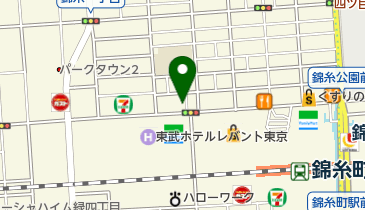 ローソン スーパーホテル錦糸町店の地図画像