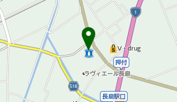 ローソン 桑名長島町店の地図画像