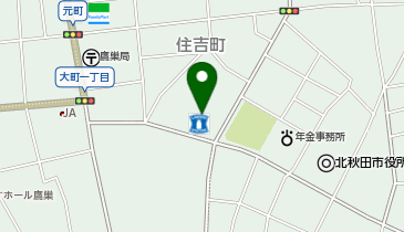 ローソン 北秋田住吉町店の地図画像