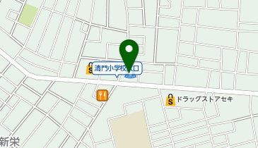 ローソン 草加長栄二丁目店の地図画像