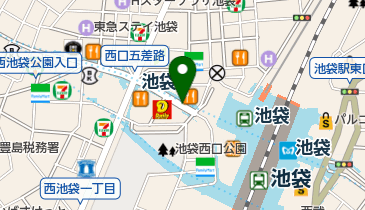 ローソン Echika池袋店の地図画像