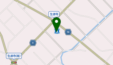 ローソン 射水生源寺店の地図画像