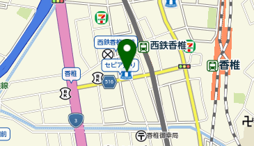 ローソン ミズ西鉄香椎駅前店の地図画像