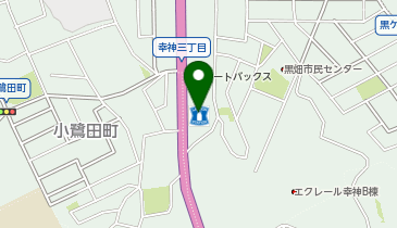 ローソン 八幡幸神三丁目店の地図画像