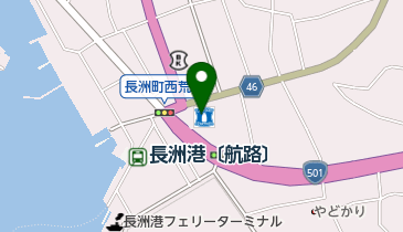 ローソン 玉名長洲店の地図画像