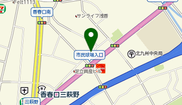 ローソン 小倉江南町西店の地図画像