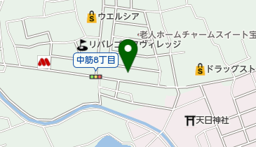 ローソン 宝塚中筋八丁目店の地図画像