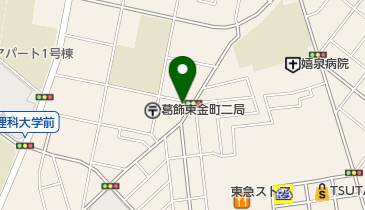 ローソンストア100 LS葛飾東金町店の地図画像