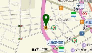 ローソンストア100 LS淀川十三本町店の地図画像