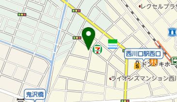 ローソンストア100 LS西川口店の地図画像