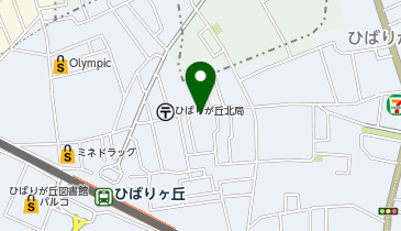 ローソンストア100 LSひばりが丘北店の地図画像