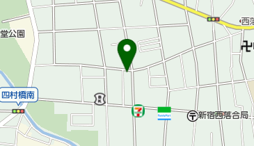 ローソンストア100 LS西落合二丁目店の地図画像