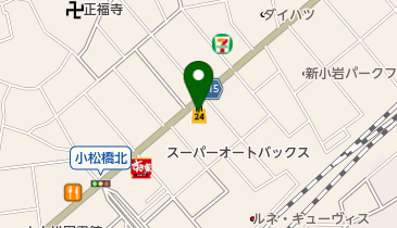 ローソンストア100 LS東新小岩二丁目店の地図画像