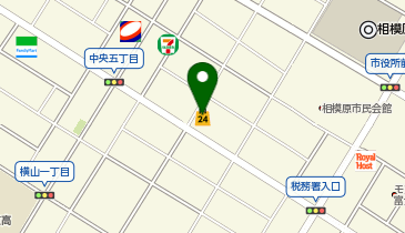 ローソンストア100 LS相模原中央三丁目店の地図画像