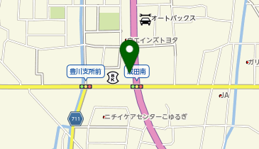 ローソン 小田原成田南店の地図画像