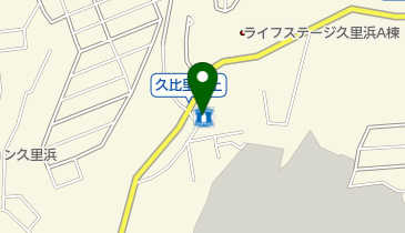 ローソン 横須賀久比里店の地図画像