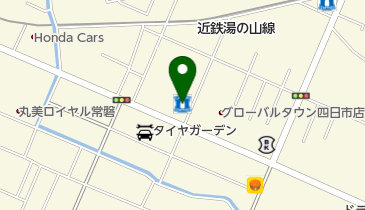 ローソン 四日市ときわ一丁目店の地図画像