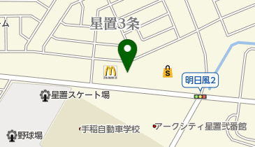 ローソン 札幌星置3条店の地図画像