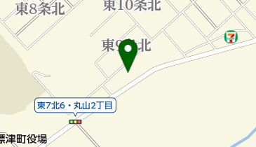 ローソン 中標津東8条北店の地図画像