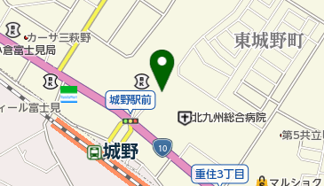 ローソン 北九州総合病院店の地図画像