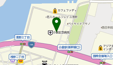 ローソン 小倉記念病院店の地図画像