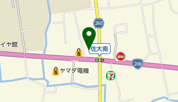 ローソン 佐賀南部バイパス店の地図画像