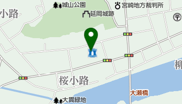 ローソン 延岡桜小路店の地図画像