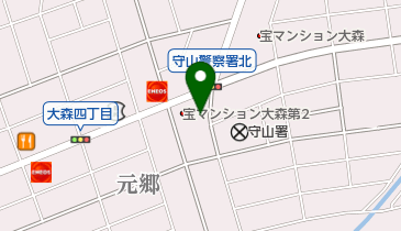 ローソン 守山警察署北店の地図画像