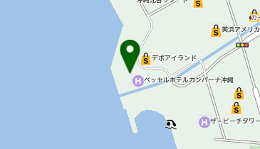 ローソン 美浜アメリカンビレッジ店の地図画像