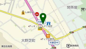 ローソンサテライト 大野芝北店の地図画像