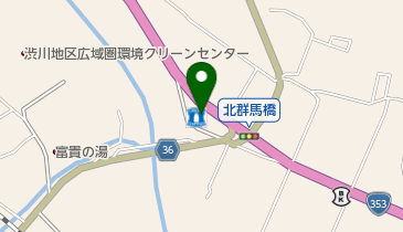 ローソン 渋川横堀店の地図画像