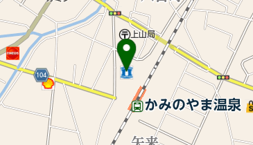 ローソン 上山駅前店の地図画像