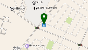 ローソン 東根中央店の地図画像