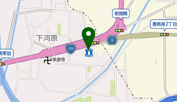 ローソン 伊丹下河原二丁目店の地図画像