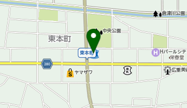 ローソン 天童東本町二丁目店の地図画像