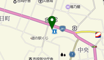 ローソン 久慈二十八日町店の地図画像