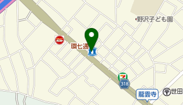 ローソン 世田谷野沢二丁目店の地図画像